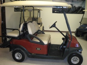 Used Deluxe Red Club Car