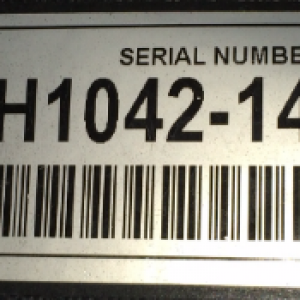 Cart Serial Number